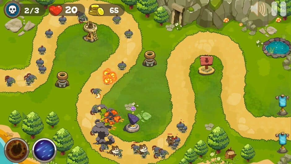 Defend the Tower: Castle Defence Element screenshot 3