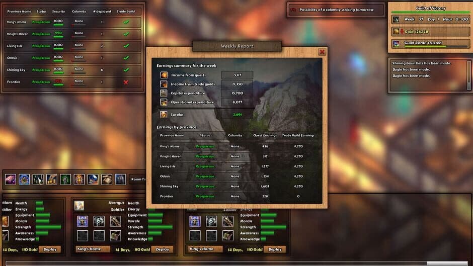 Guild Commander screenshot 1