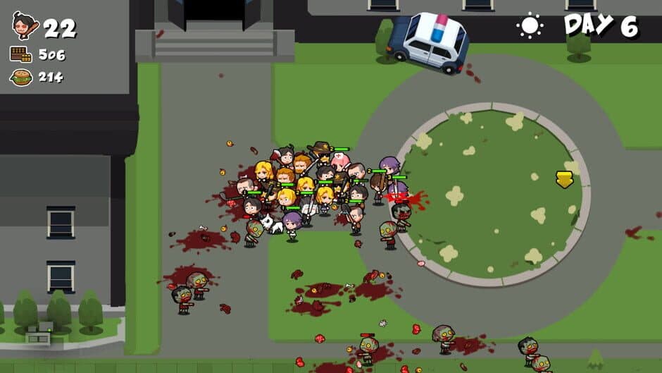 Run!ZombieFoods! screenshot 1
