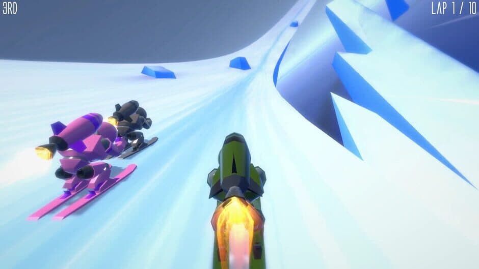 Rocket Ski Racing screenshot 1