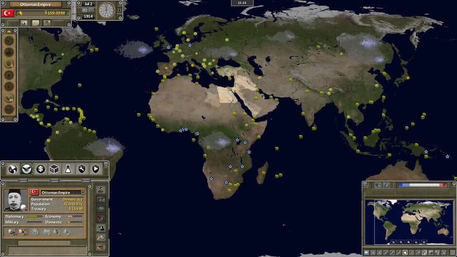 Supreme Ruler the Great War screenshot 4