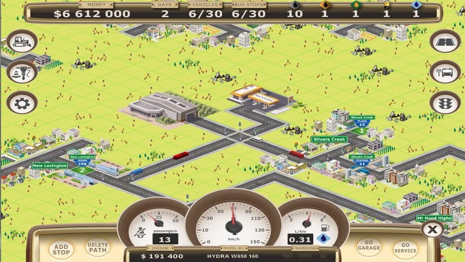 Bus Tycoon ND screenshot 2