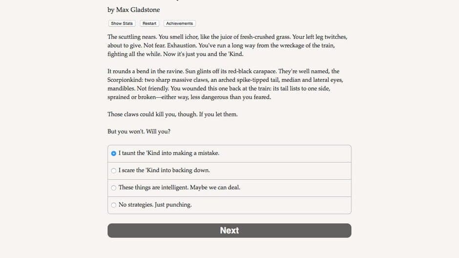 Deathless: The City's Thirst screenshot 1