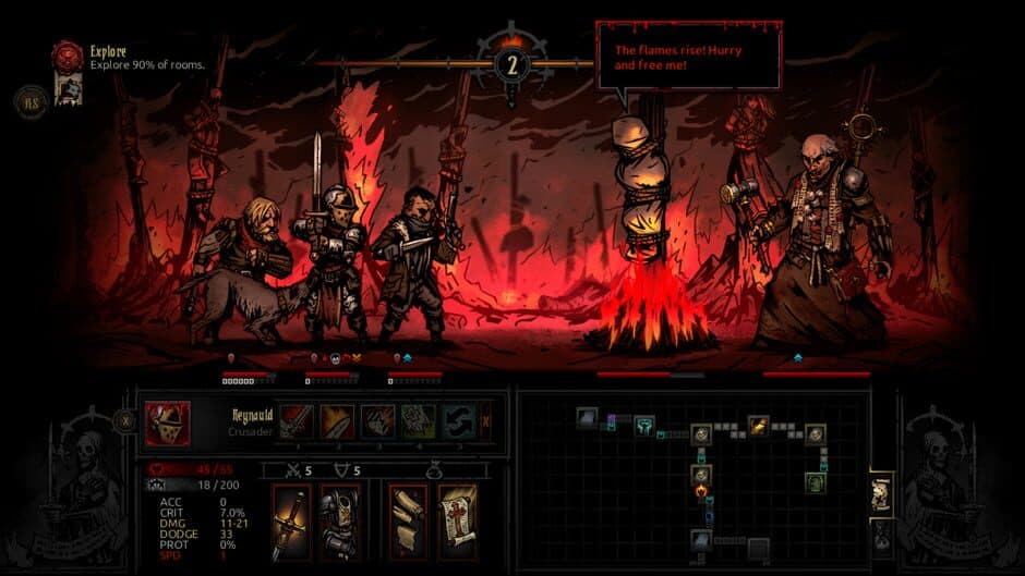 Darkest Dungeon: Crimson Edition screenshot 2