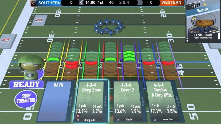 Action Card Football screenshot 2