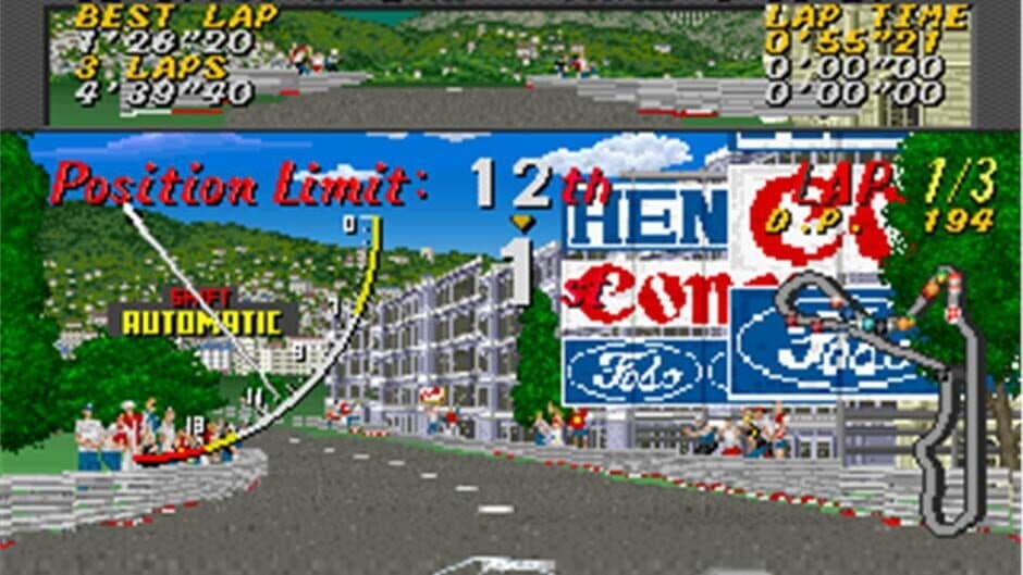 Super Monaco GP screenshot 1