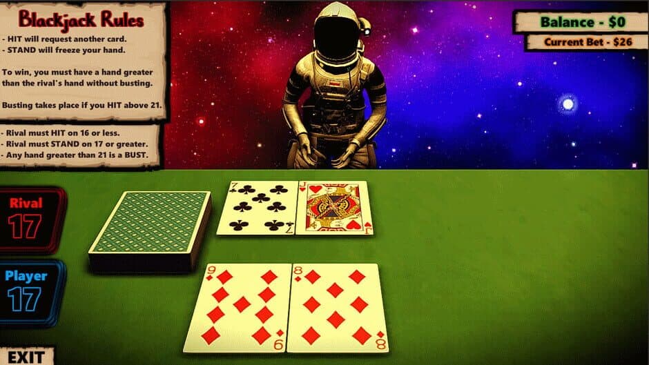 Blackjack In Space screenshot 5