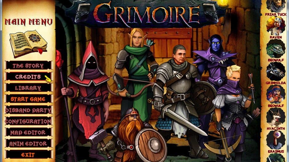 Grimoire: Heralds of the Winged Exemplar screenshot 1