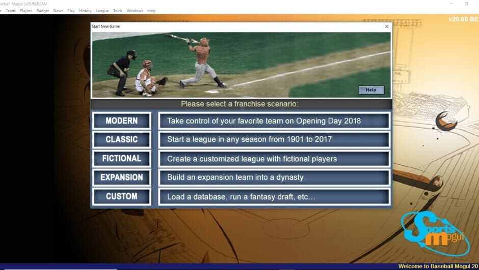 Baseball Mogul 2018 screenshot 1