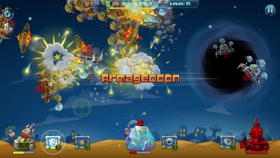 Galactic Missile Defense screenshot 3