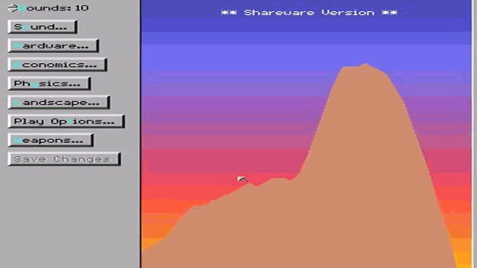 Scorched Earth screenshot 1