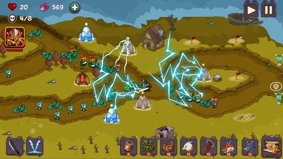 Tower Defense - Fantasy Tower Game screenshot 5