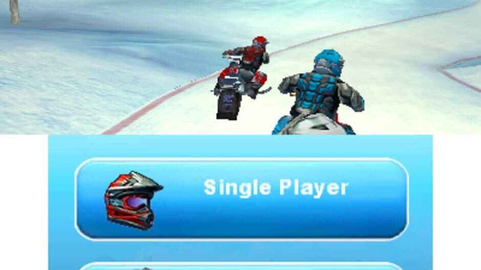 Snow Moto Racing 3D screenshot 1