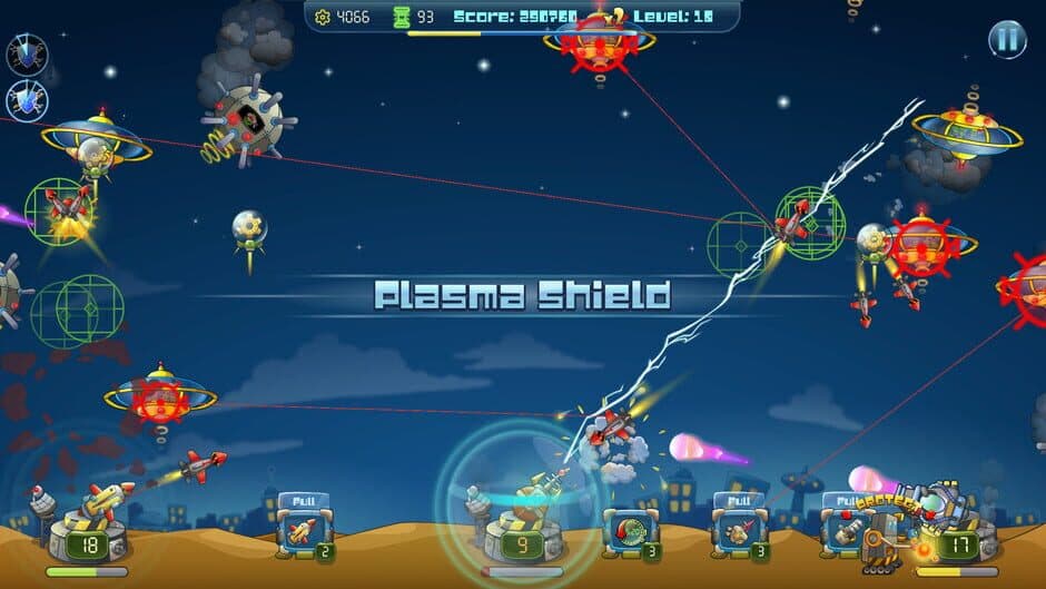 Galactic Missile Defense screenshot 2