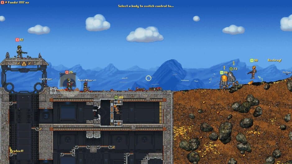 Cortex Command screenshot 2