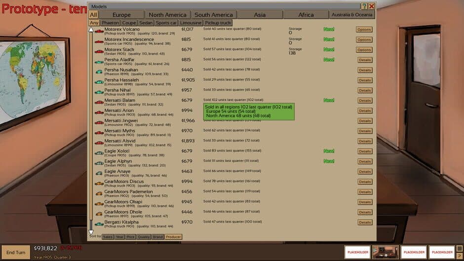Automobile Tycoon screenshot 1