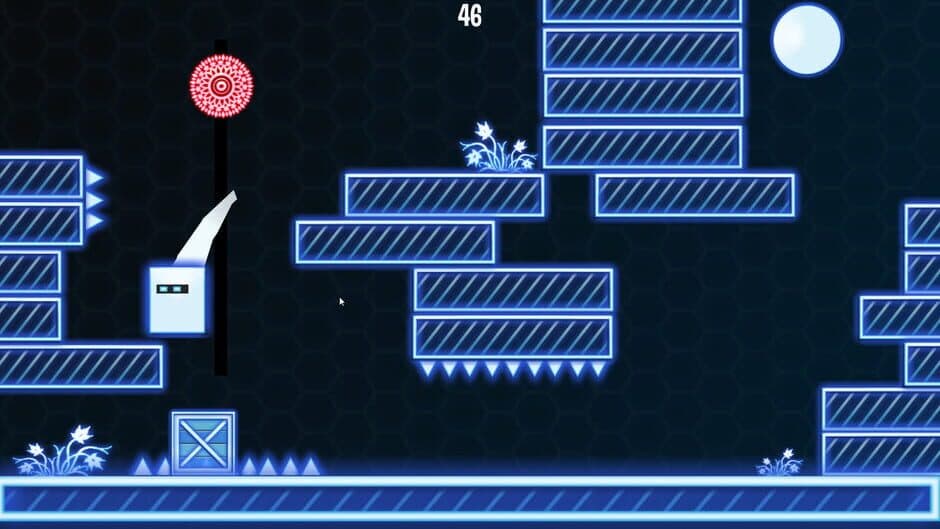 2D Neon Cube screenshot 3