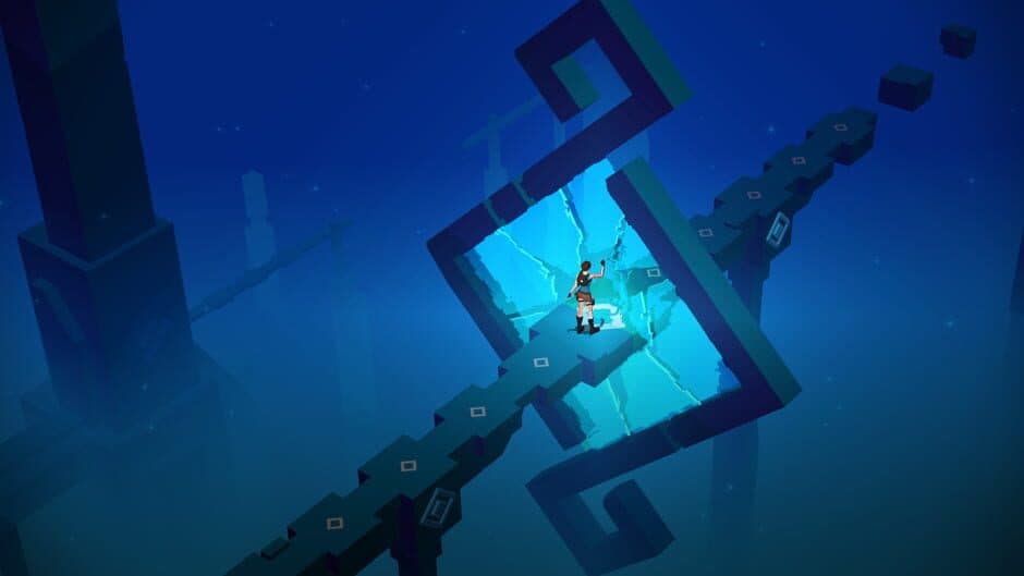 Lara Croft Go: Mirror of Spirits screenshot 2