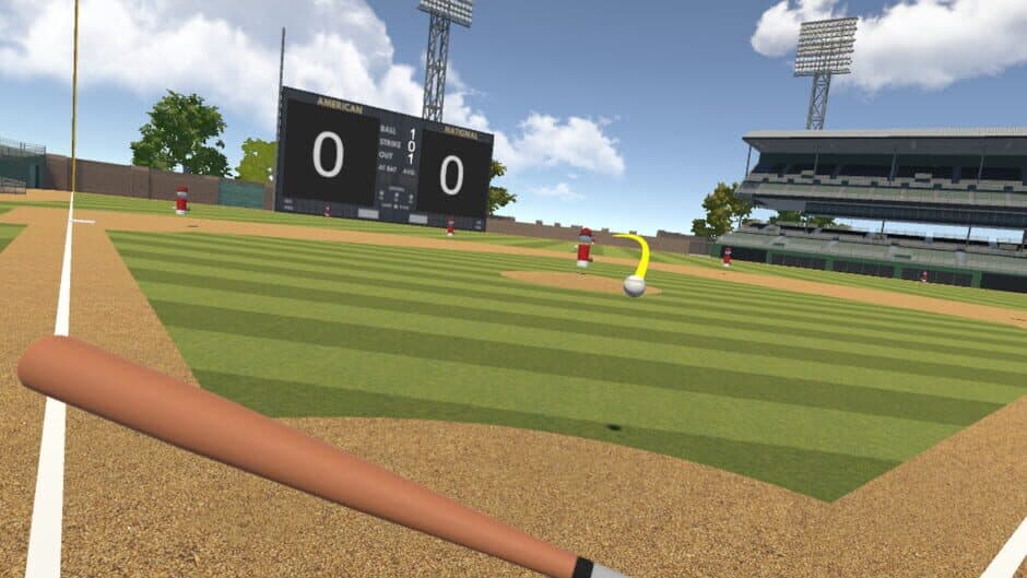 Double Play: 2-Player VR Baseball screenshot 2