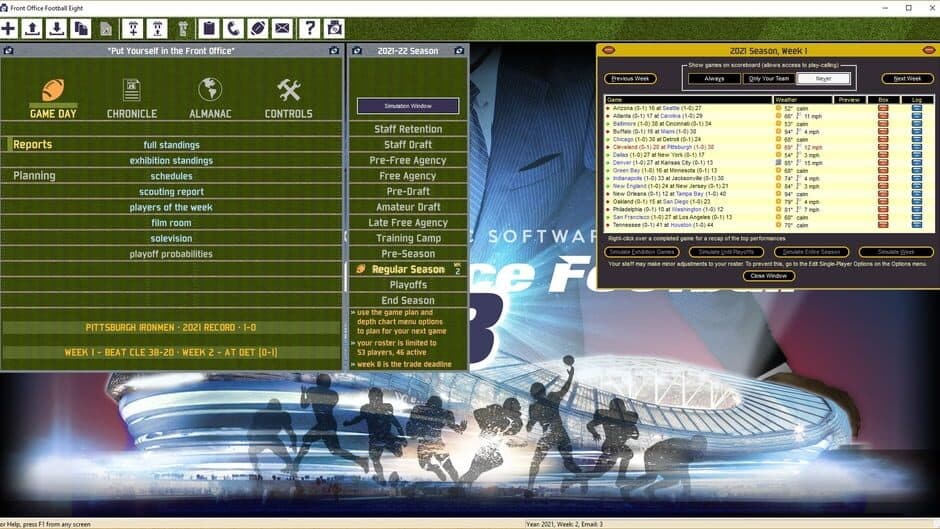 Front Office Football Eight screenshot 3