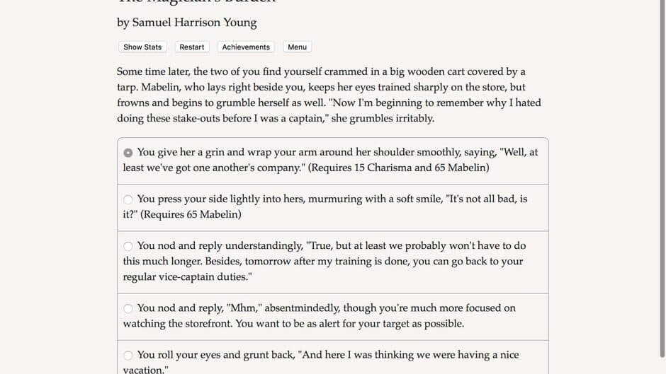 The Magician's Burden screenshot 1