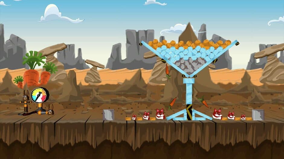 Angry Bunnies: Colossal Carrot Crusade screenshot 2