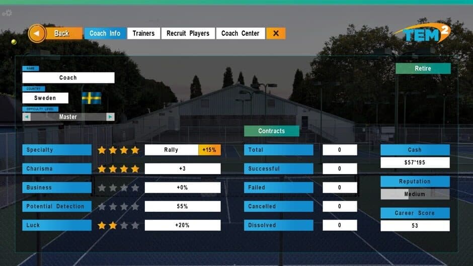 Tennis Elbow Manager 2 screenshot 1