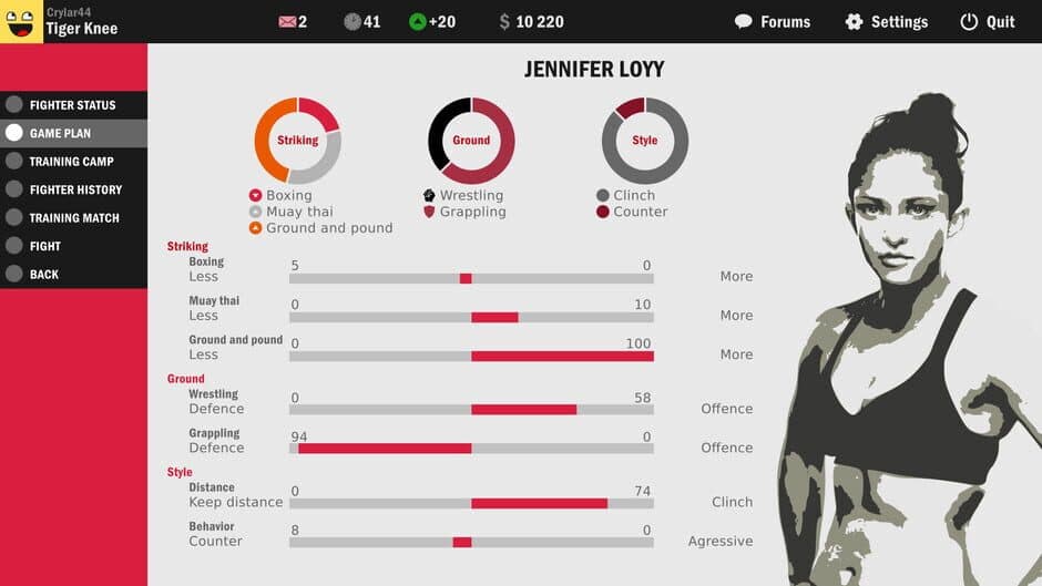 Ultimate Fight Manager 2016 screenshot 3