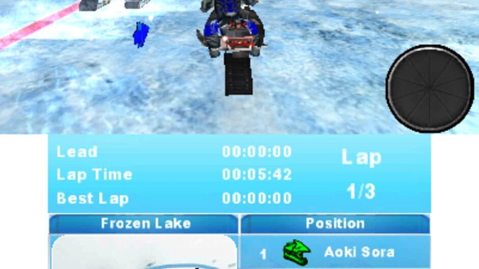 Snow Moto Racing 3D screenshot 3