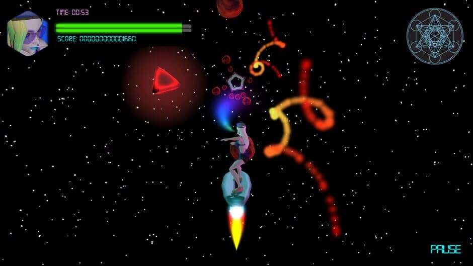 Neon Spaceboard screenshot 1