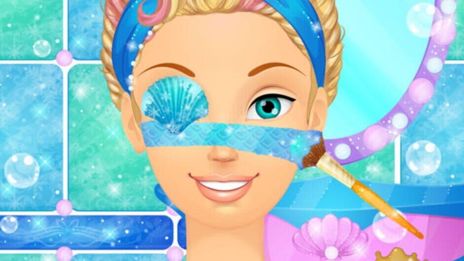 Ice Princess Mermaid Salon: Girls Makeover Games screenshot 6