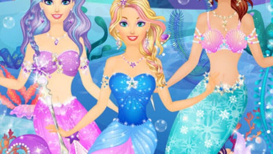 Ice Princess Mermaid Salon: Girls Makeover Games screenshot 3