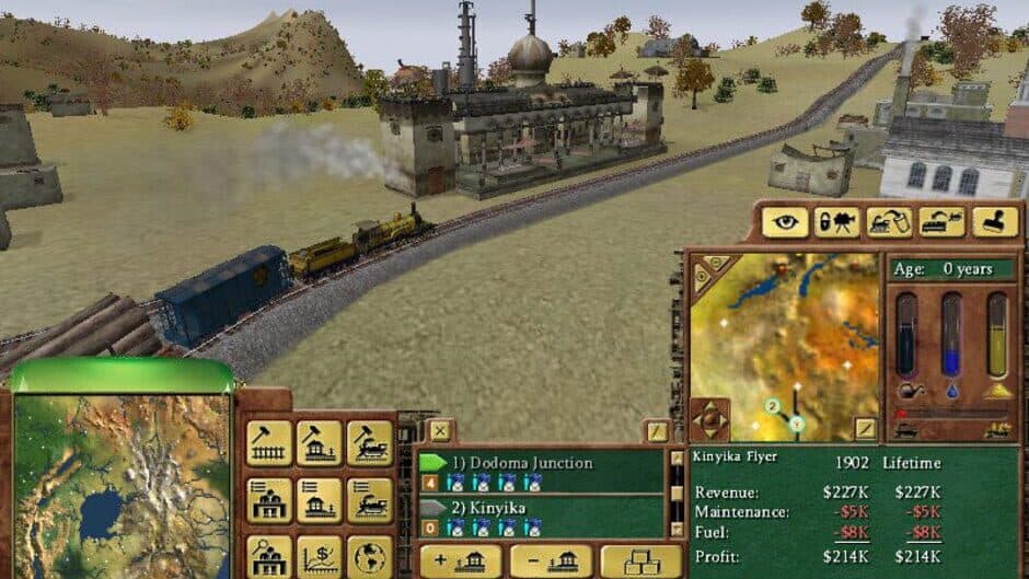 Railroad Tycoon 3 screenshot 3