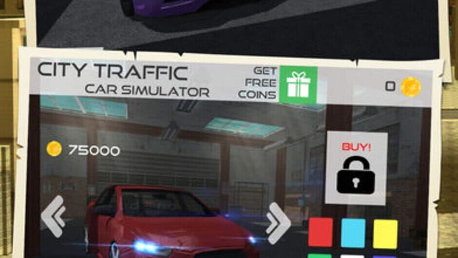 City Traffic Car Driving Parking Career Simulator screenshot 2