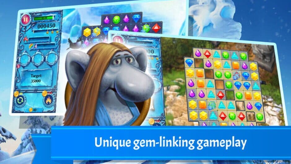 Snow Jewels Puzzle screenshot 1