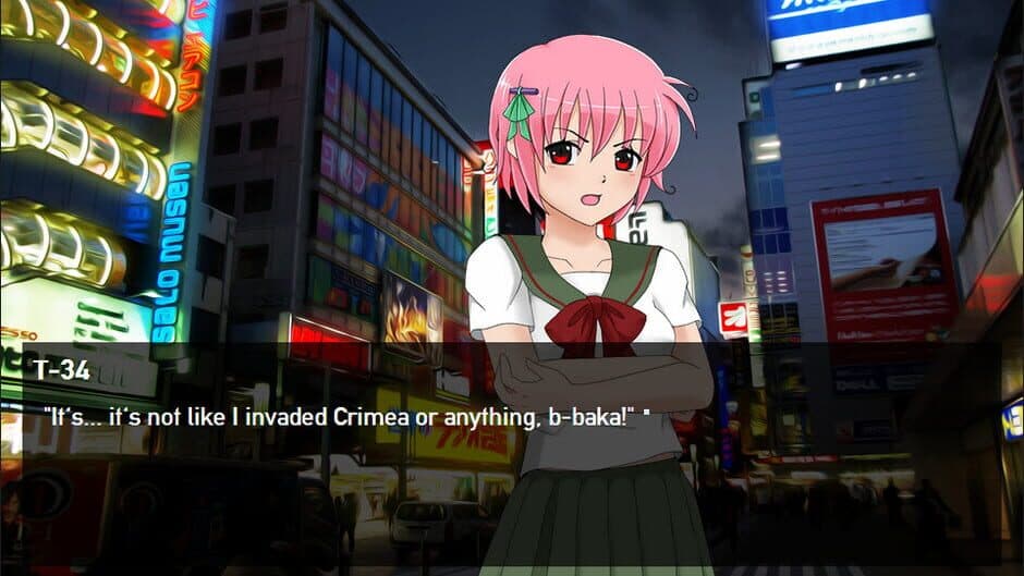 Panzermadels: Tank Dating Simulator screenshot 1