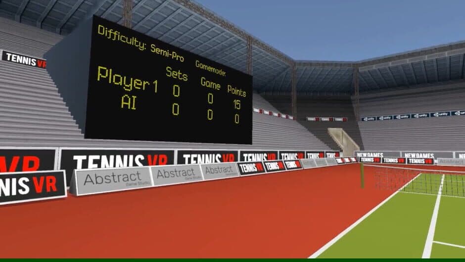 TennisVR screenshot 1