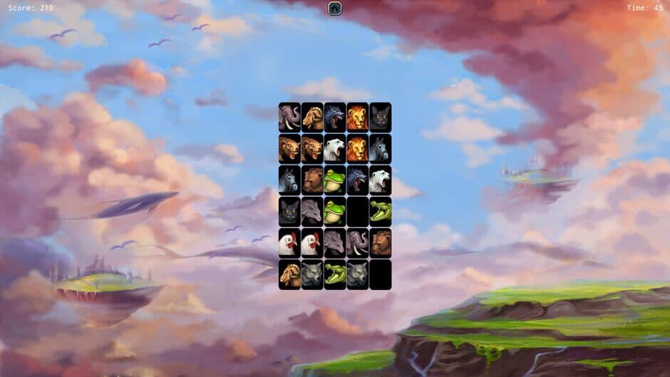 Food Monster and Animals Memory Match screenshot 2