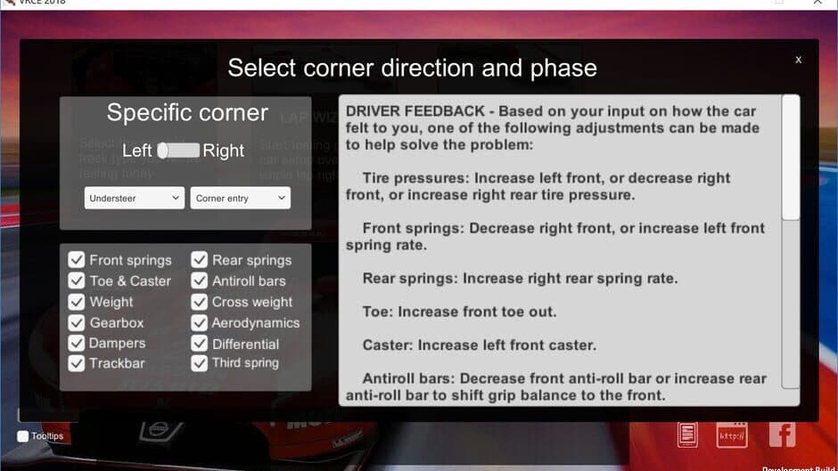Virtual Race Car Engineer 2018 screenshot 4