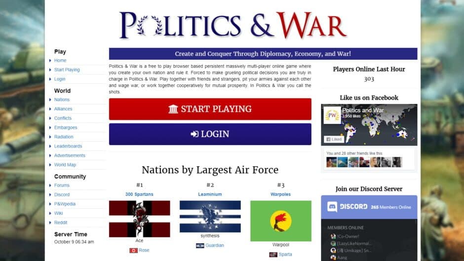 Politics and War screenshot 3