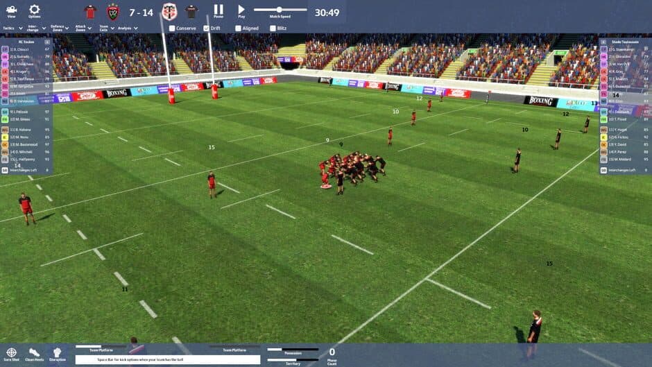 Rugby Union Team Manager 2017 screenshot 3