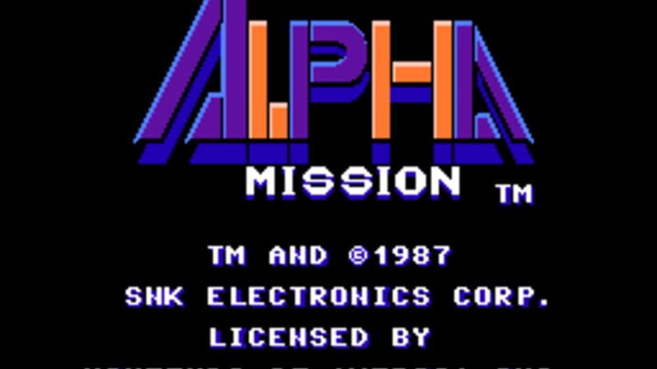 Alpha Mission screenshot 3