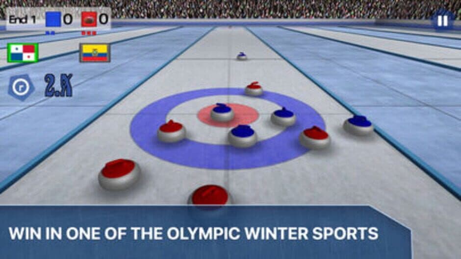 Curling 3D - Winter Sports screenshot 1
