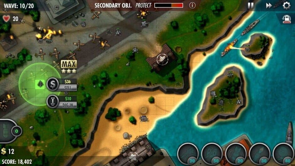 iBomber Defense Pacific screenshot 3