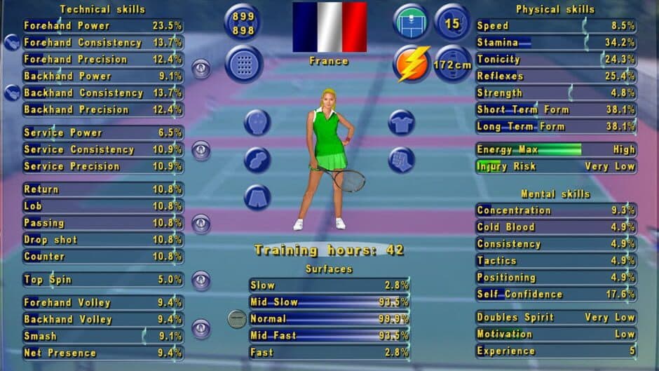 Tennis Elbow Manager screenshot 2