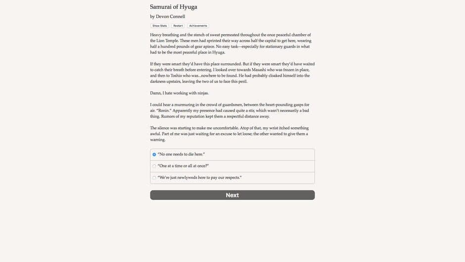 Samurai of Hyuga screenshot 2