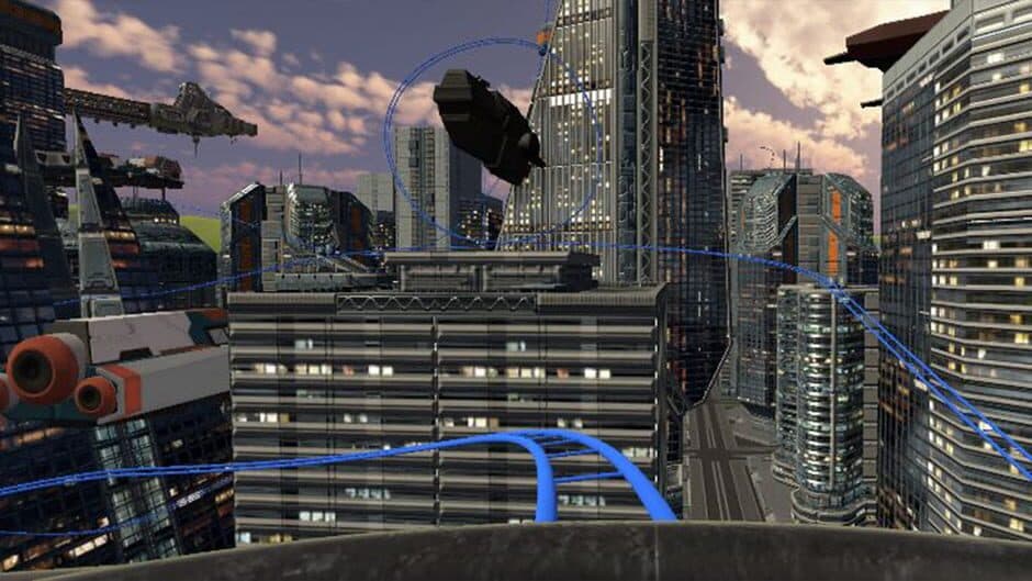 Future City Coaster screenshot 2