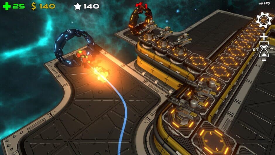 Space Panic Defense screenshot 1