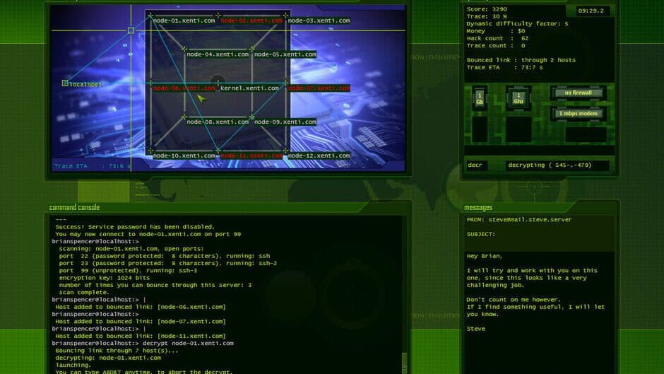 Hacker Evolution: Untold screenshot 5