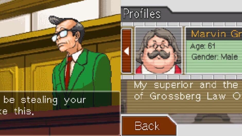 Phoenix Wright: Ace Attorney - Trials and Tribulations screenshot 5